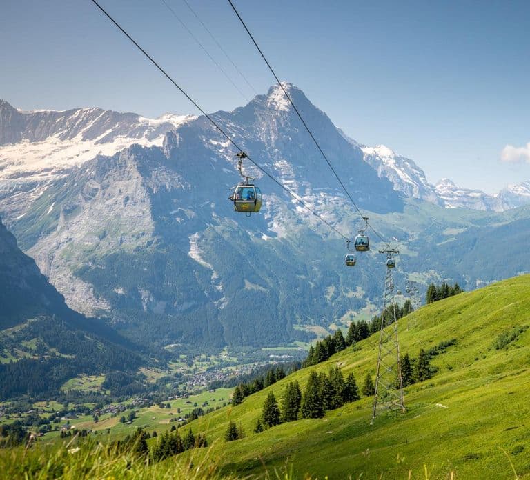 From Zurich: Grindelwald First Cable Car & Interlaken