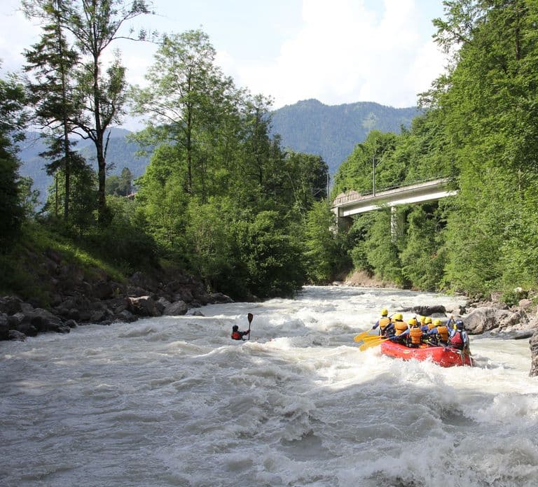 De Zurique: Rafting em Interlaken com Traslado de Ida e Volta