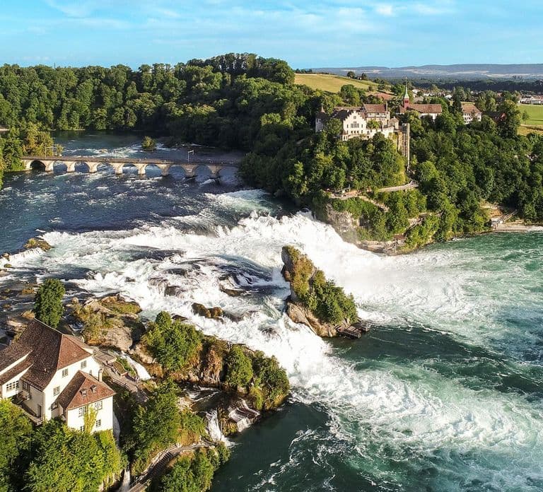 Vanuit Zürich: Ochtendtrip naar de Rhine Falls inclusief toegangstickets