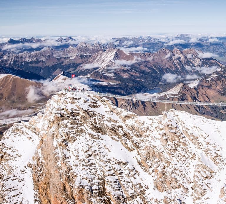 Full-Day Trip to Riviera Col du Pillon & Glacier 3000