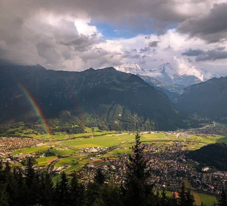 Geneva: Interlaken 당일 여행 및 Harder Kulm 전망대 방문