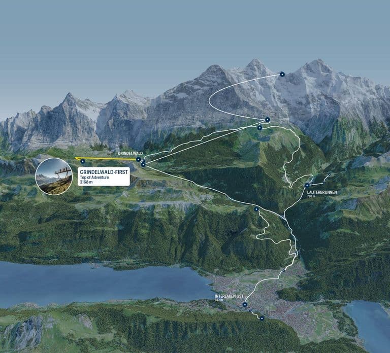 Grindelwald Gondola Ride to Mount First