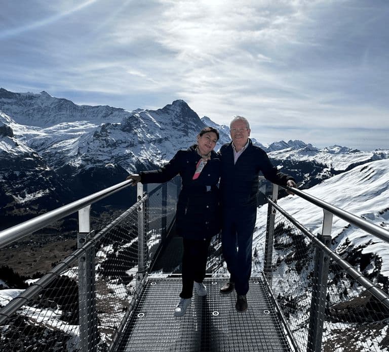 Excursão Privada de um Dia a Harder Kulm e Grindelwald