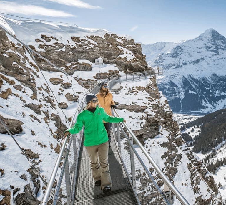 Excursão Privada de um Dia a Harder Kulm e Grindelwald