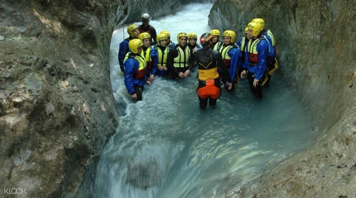 Interlaken Canyoning Experience from Lucerne