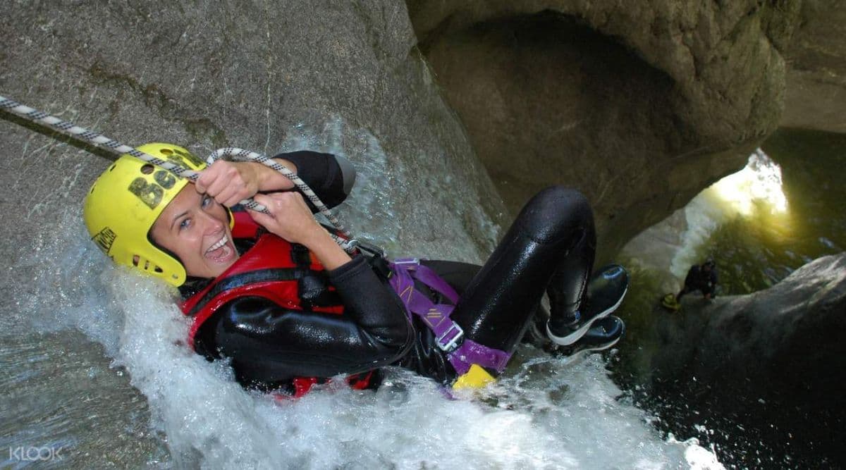 Interlaken Canyoning Experience from Lucerne