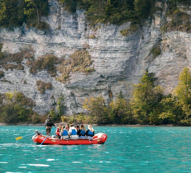 Interlaken: Chocolate Fondue Float