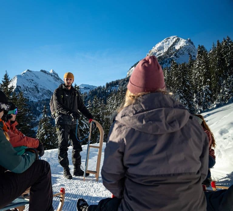 Interlaken: Guided Sledging Adventure