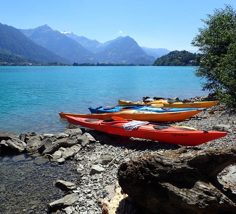 Interlaken: Kayak Tour of the Turquoise Lake Brienz