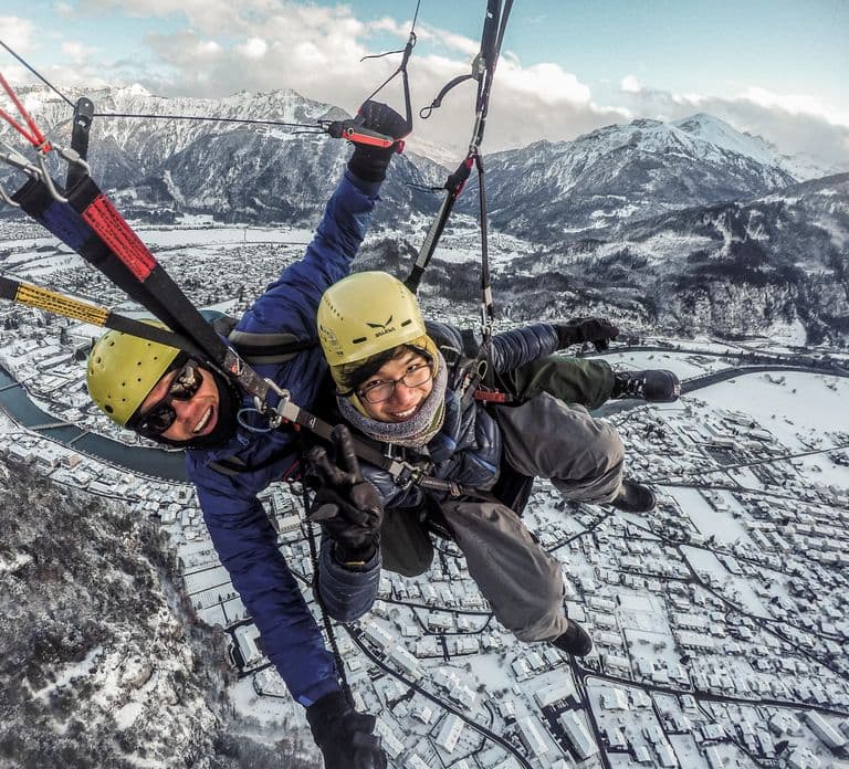 Interlaken: Tandem Paragliding Flight with Pilot