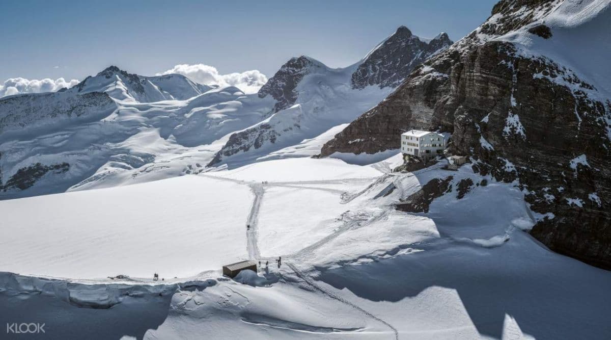 Jungfraujoch Top of Europe – bilety na pociąg i atrakcję z Lauterbrunnen