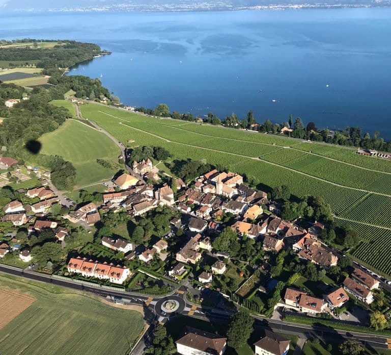 Lausanne: Swiss Fondue Flight in a Hot Air Balloon