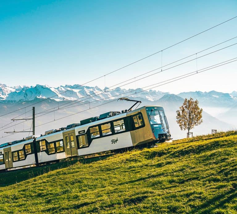 Luzern: Bootsfahrt, Mount Rigi Zahnradbahn & Mineralbad-Ticket