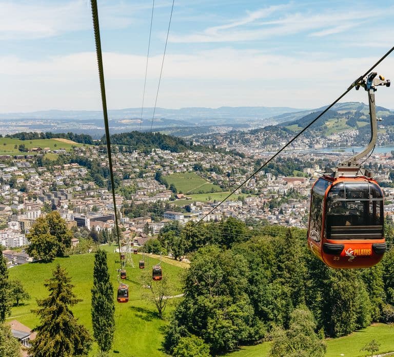 Lucerne: Mt. Pilatus Cable Car, Cogwheel Train & Lake Cruise