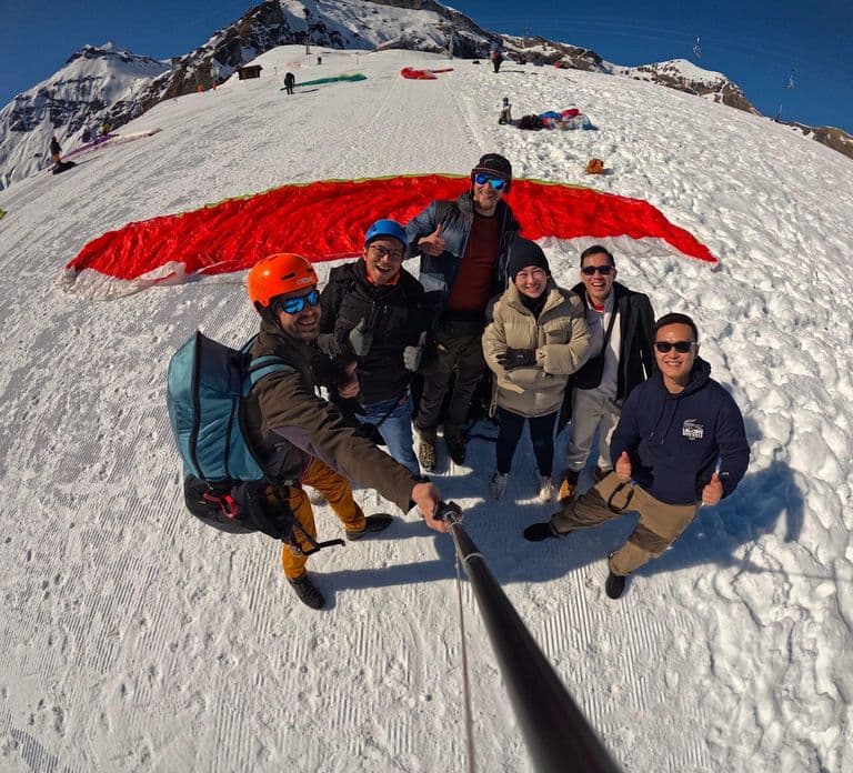 Lucerne: Paragliding Tandem Flights