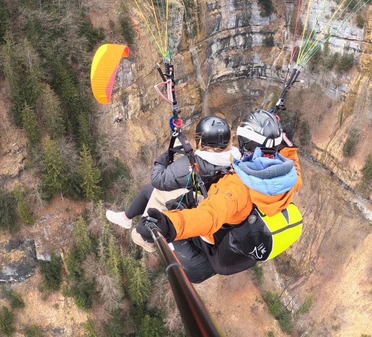 Lucerne: Paragliding Tandem Flights