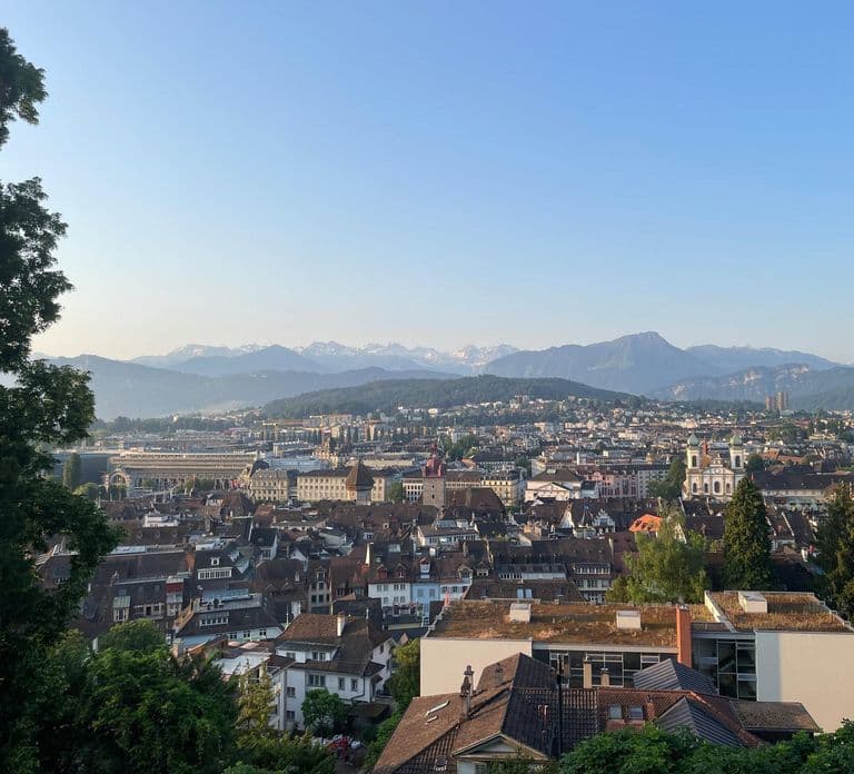 Lucerne : visite à pied sur smartphone - la vieille ville de Lucerne