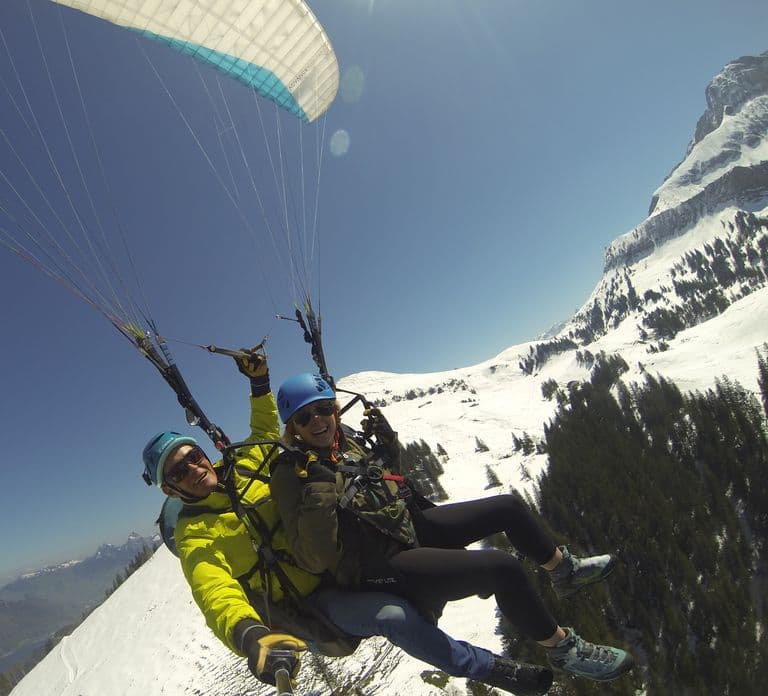 Lucerne: Voo de Parapente Tandem