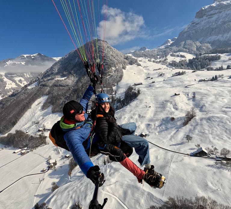 Lucerne : Expérience unique de parapente en tandem