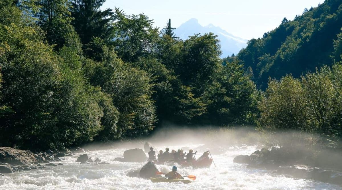 Lütschine River Rafting from Interlaken