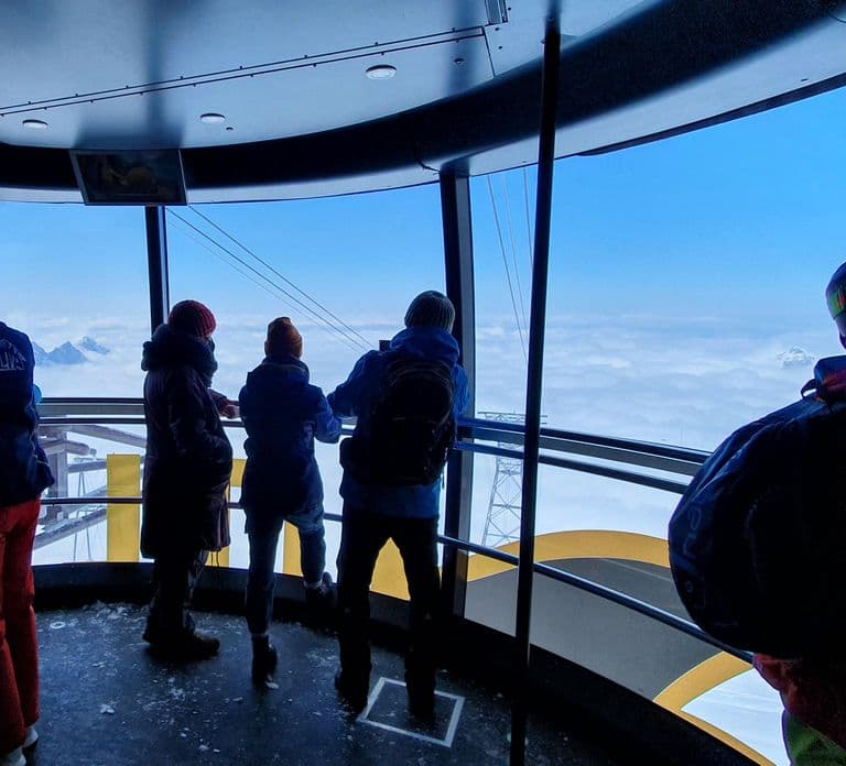 Gita privata di un giorno al Mount Titlis Glacier World da Basilea