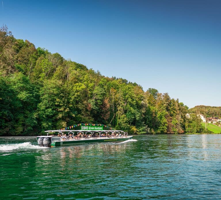 Neuhausen am Rheinfall: Rejs łodzią po wodospadzie Rhine Falls