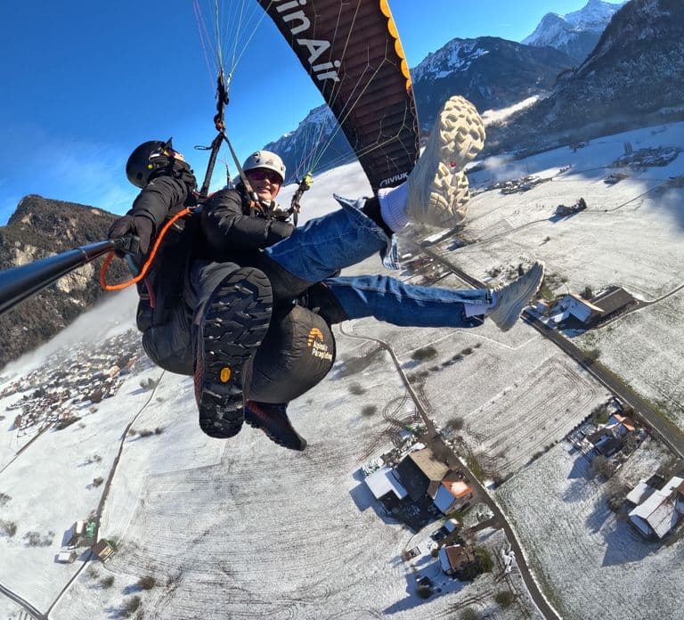 Paragliding Tandem Flight in Interlaken