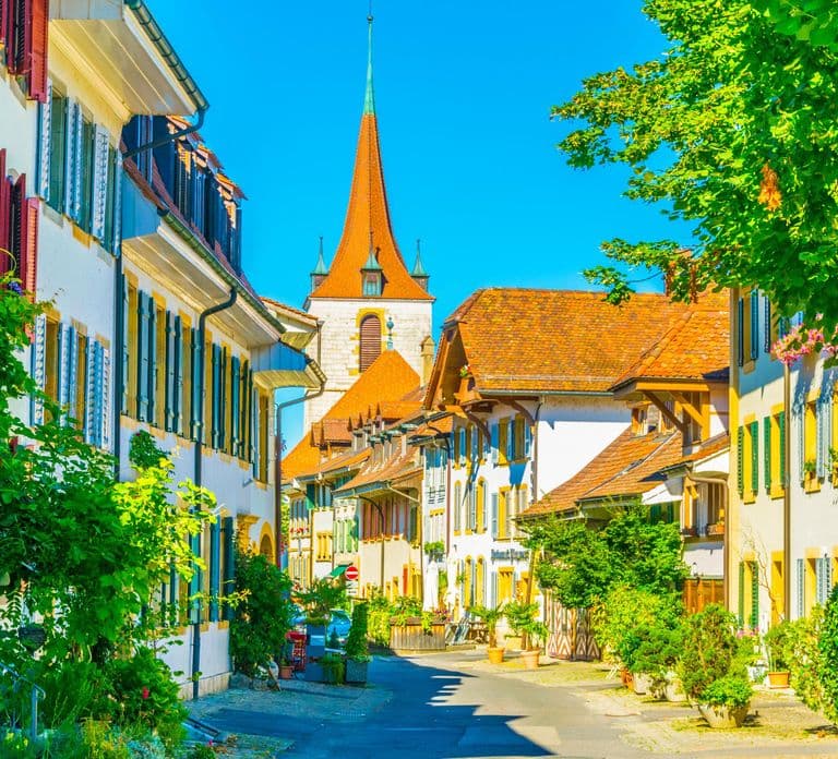 Privé dagtrip van Basel naar Bern, Murten, lokale chauffeur