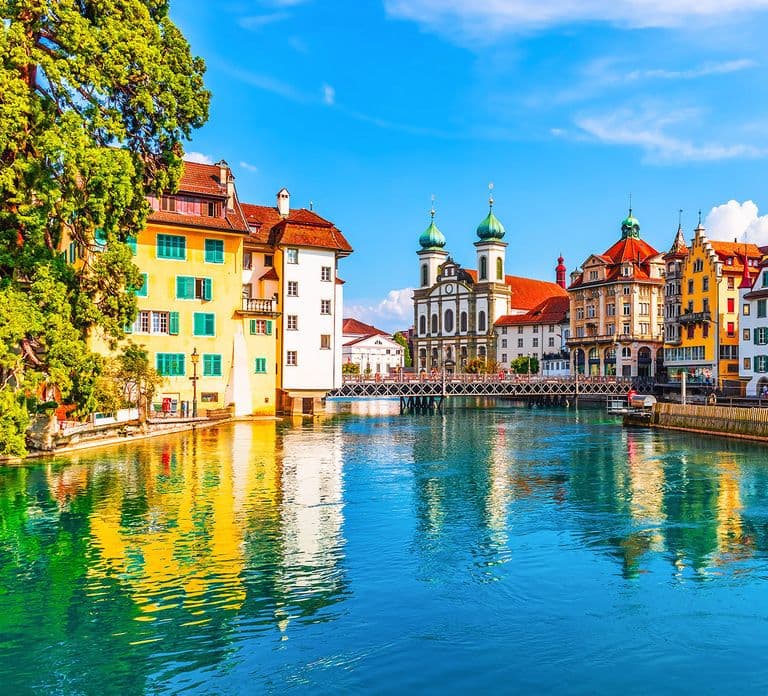 Private Trip from Zurich to Mount Rigi via Lucerne City