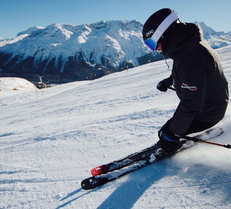 St. Moritz - Morning ski lesson