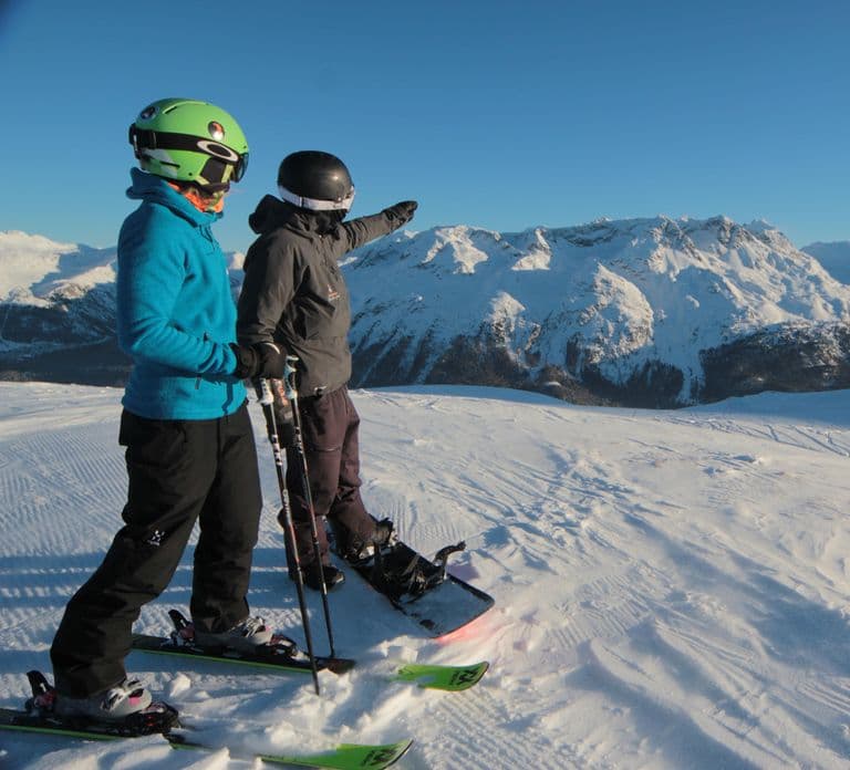 St. Moritz - Clase de esquí de día completo