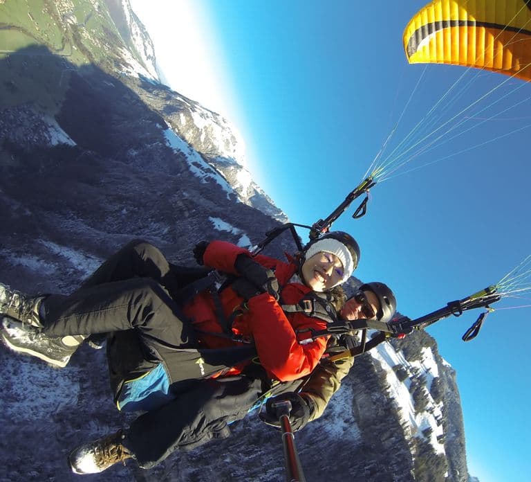 Stans: Tandem Paragliding Experience