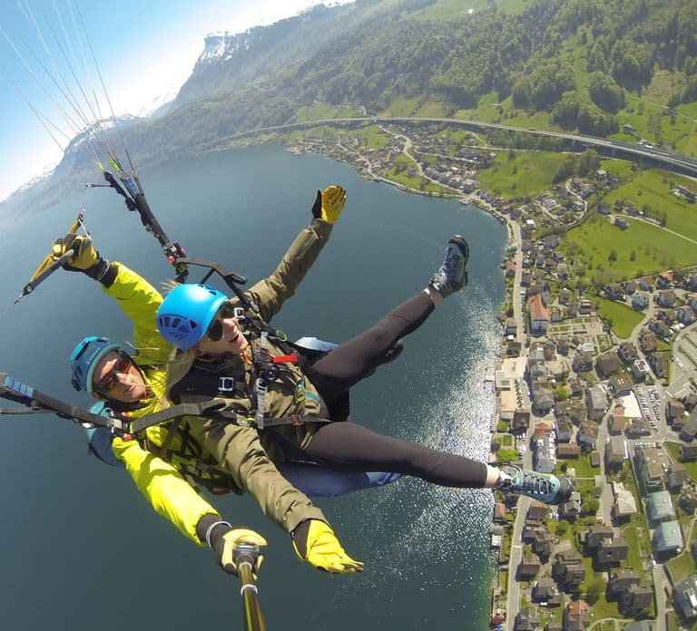 Stans: Tandem Paragliding Experience
