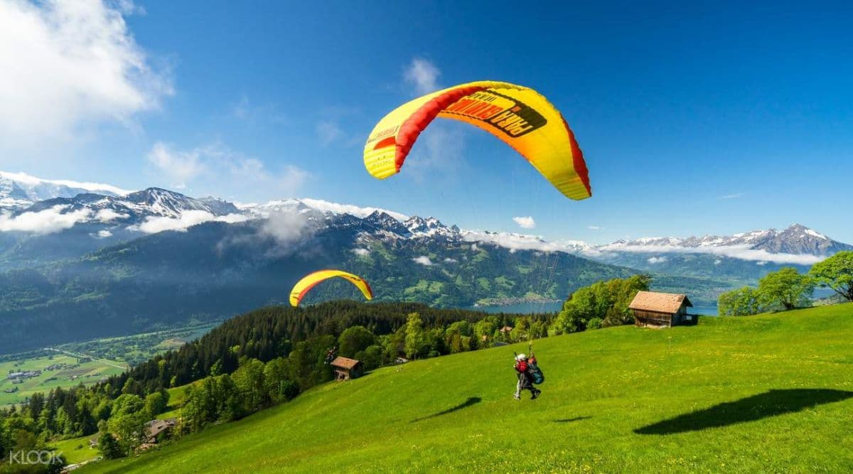 Tandem Paragliding Experience in Interlaken