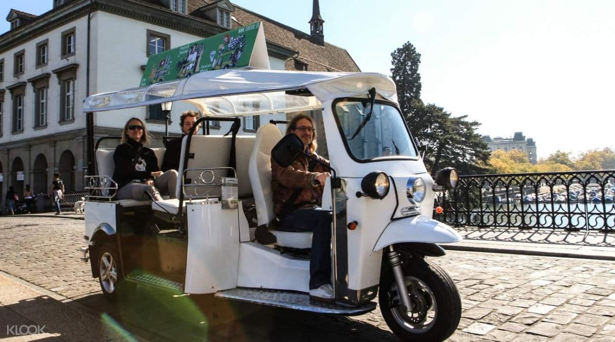 Zurich E-Tuk Tuk Tour