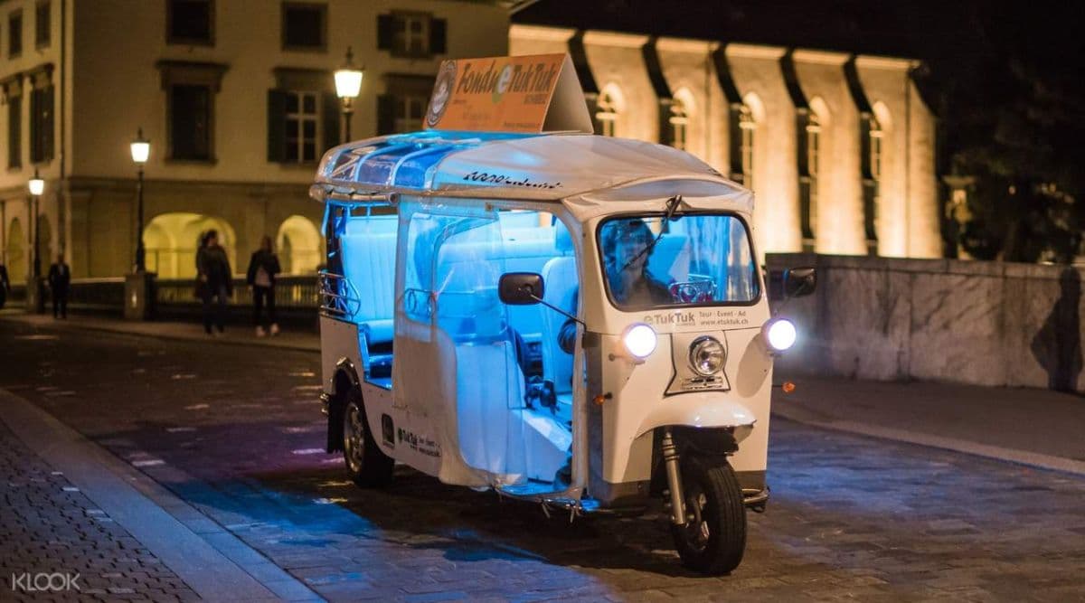 Zurich E-Tuk Tuk Tour