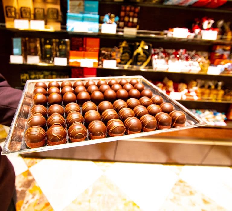 Zurich: Chocoladeproeverij en stadswandeling met een local