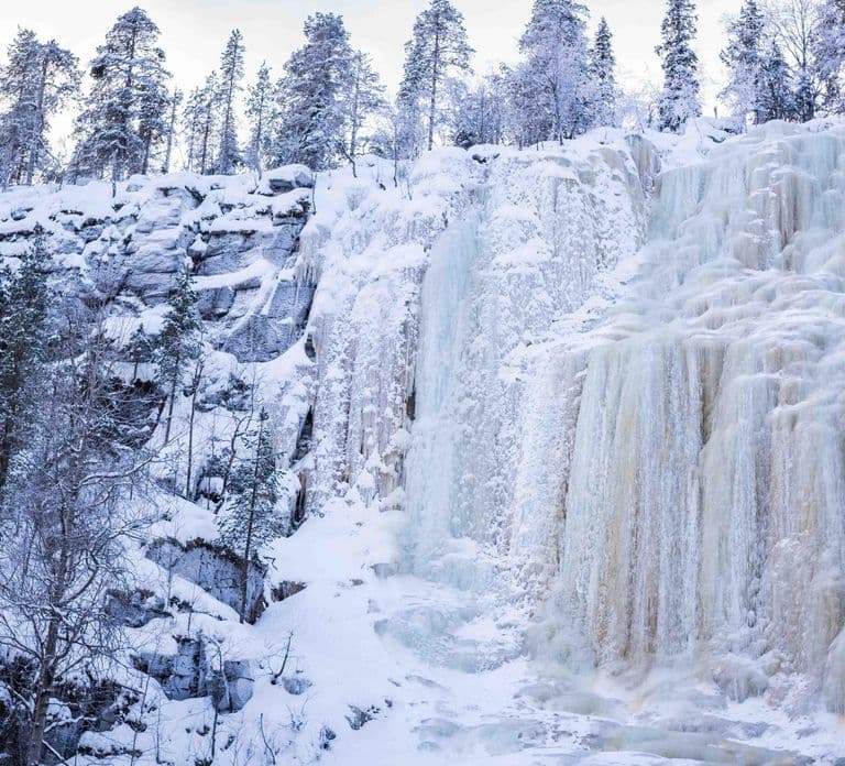 From Rovaniemi: Frozen Waterfalls of Korouoma Full-Day Tour