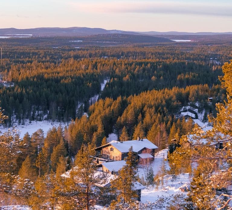 Ruka: Pyhävaara Schneeschuhwanderung
