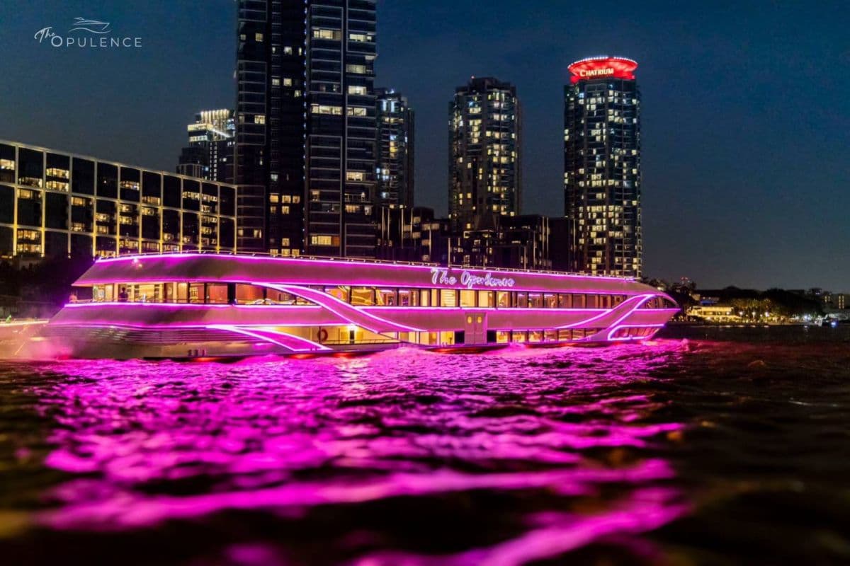 Crociera con cena di lusso Opulence Luxury Chao Phraya