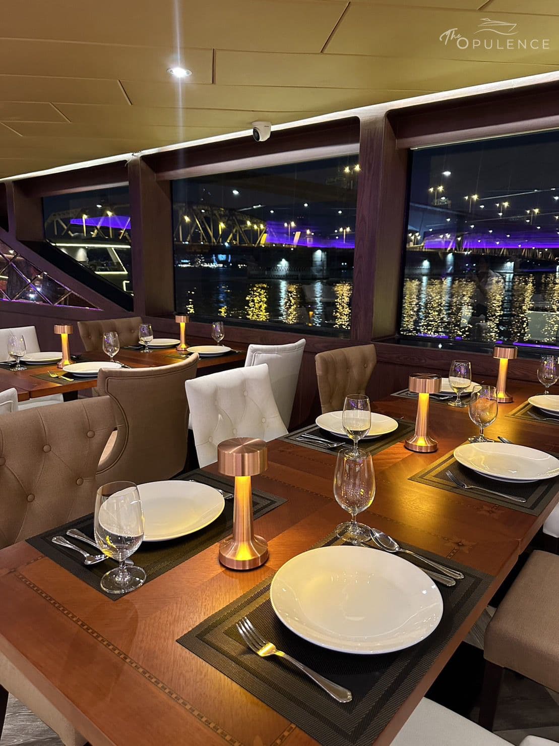 Crociera con cena di lusso Opulence Luxury Chao Phraya