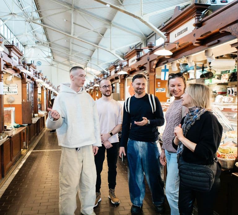 FOOD Tour with Rooftop Bar Visit in Helsinki