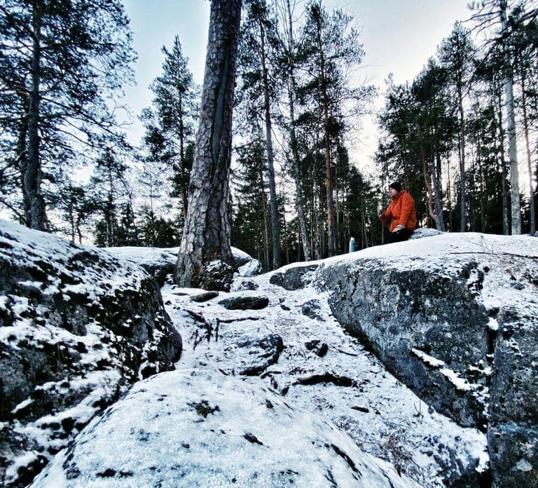 Vanuit Helsinki: Wandeltocht door Nationaal Park Nuuksio met eten