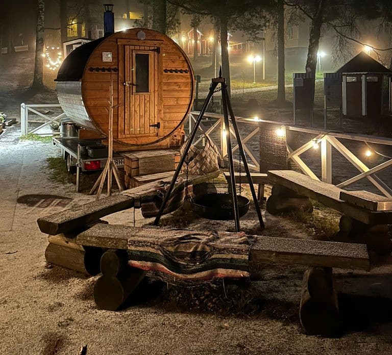 Furuvik seaside sauna: Sauna and Cold Plunge Experience