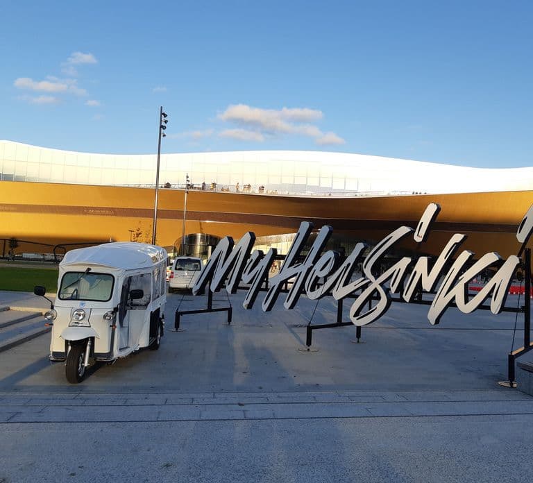 Helsinki City: 2.5-Hour City Tour with Electric TukTuk