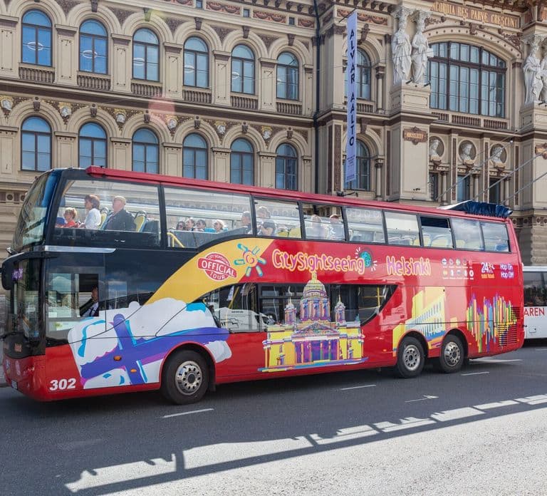 Helsinki: City Sightseeing Hop-On Hop-Off Bustour