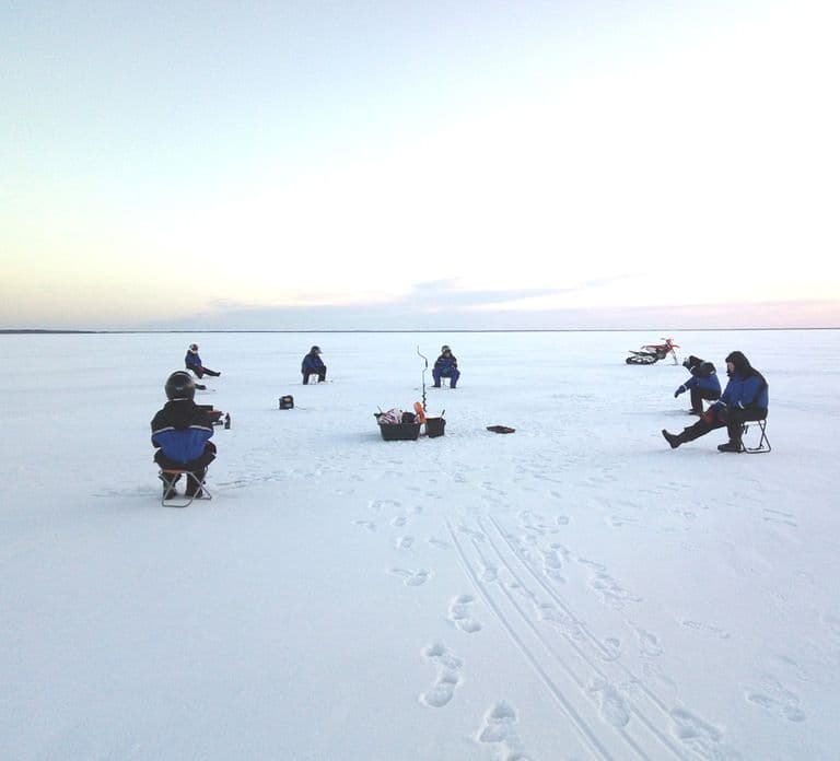 ICE FISHING experience