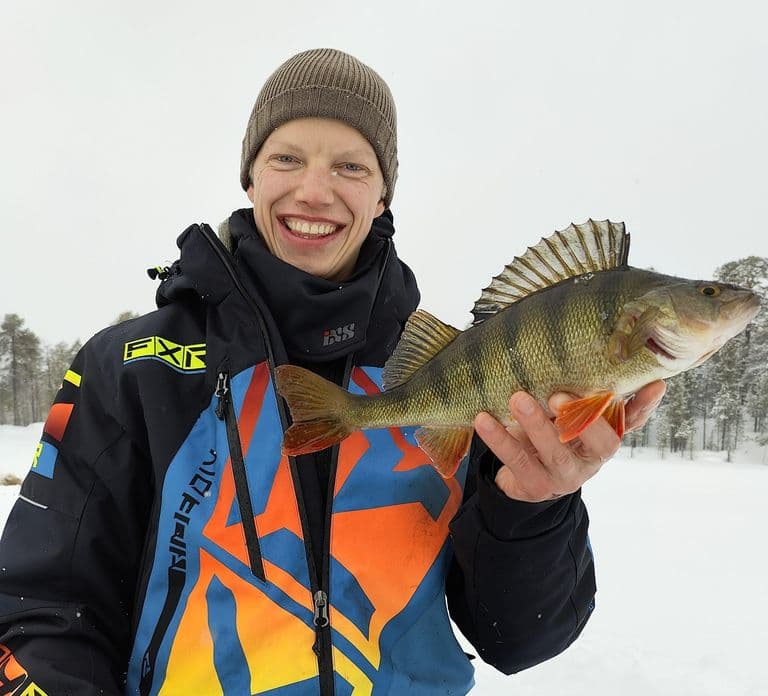 Inari: 2 hour Ice Fishing at Lake Inari