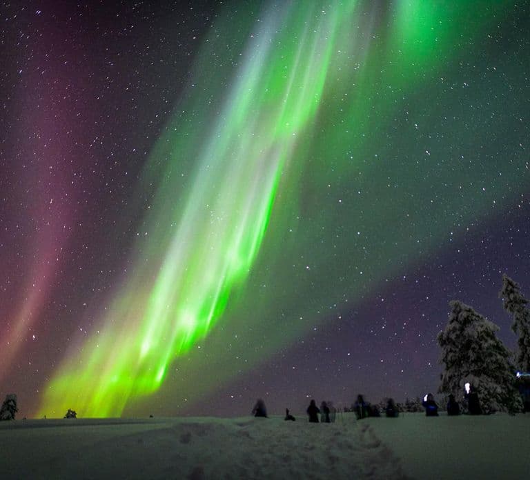Inari: Safári de Snowmobile em Busca da Aurora Boreal