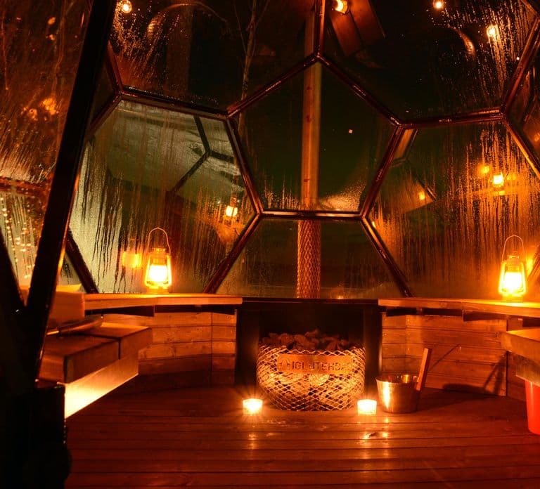 Jyvaskyla: Sauna relajante en la Laguna Beach de Lakeland